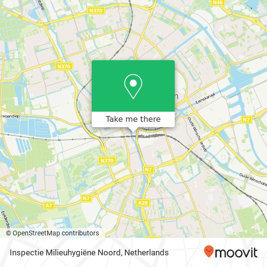 Inspectie Milieuhygiëne Noord map