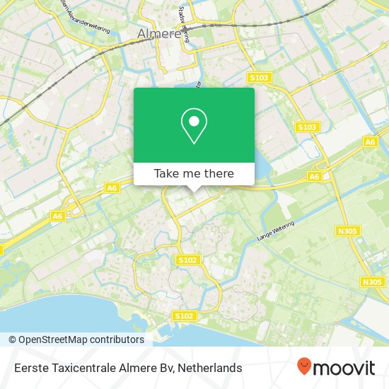 Eerste Taxicentrale Almere Bv map