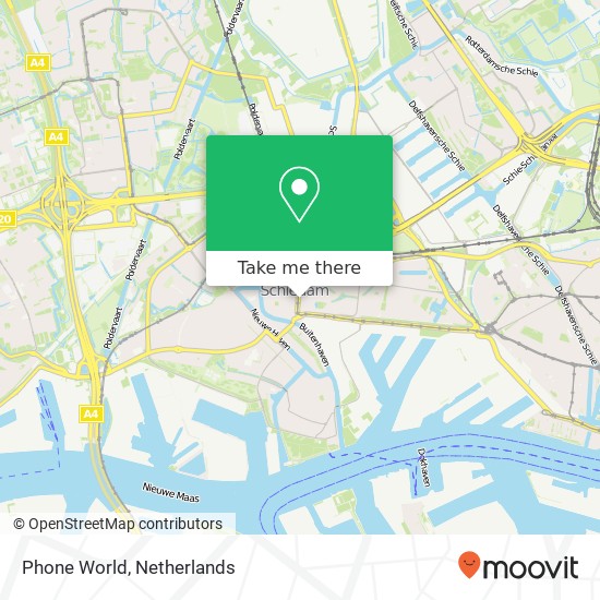 Phone World map