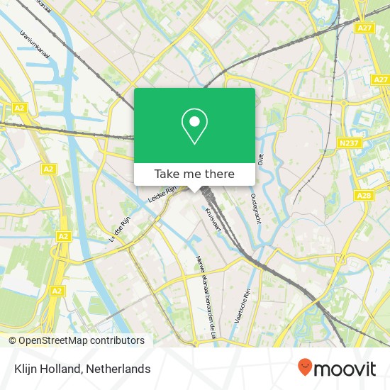 Klijn Holland map
