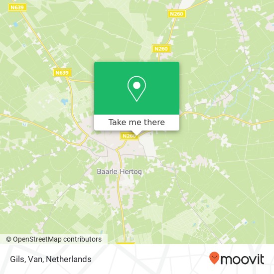 Gils, Van map