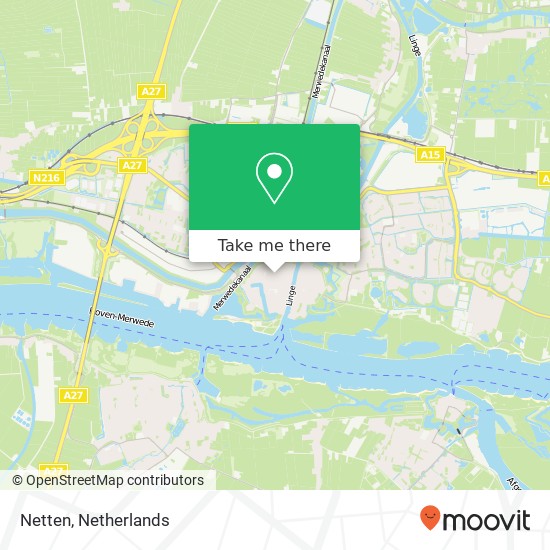 Netten map