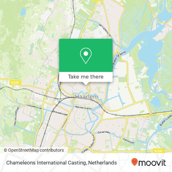 Chameleons International Casting map