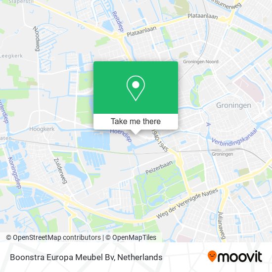 Boonstra Europa Meubel Bv map