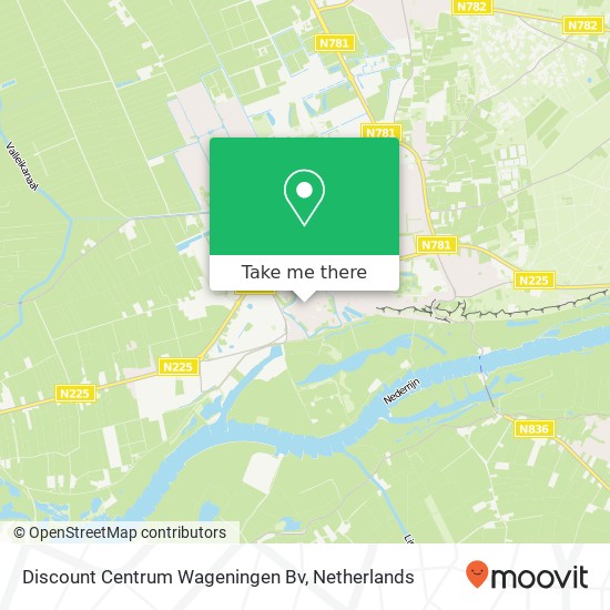 Discount Centrum Wageningen Bv map