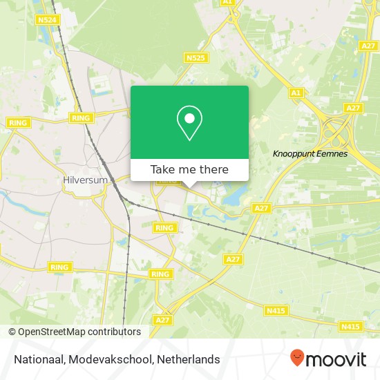 Nationaal, Modevakschool Karte