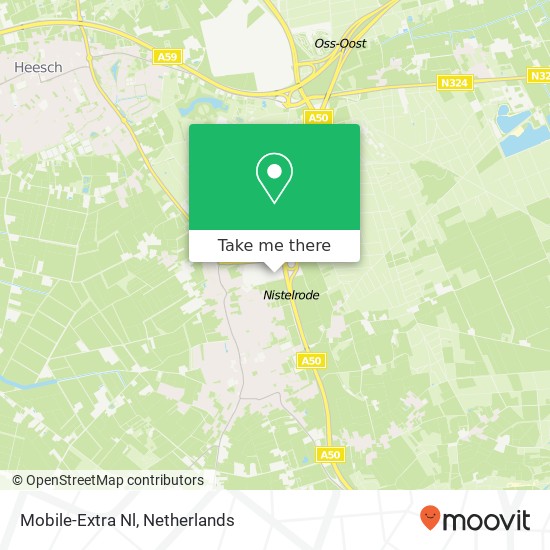 Mobile-Extra Nl map