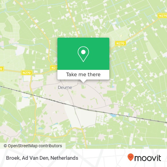 Broek, Ad Van Den map