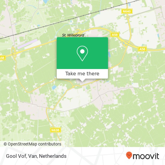 Gool Vof, Van map