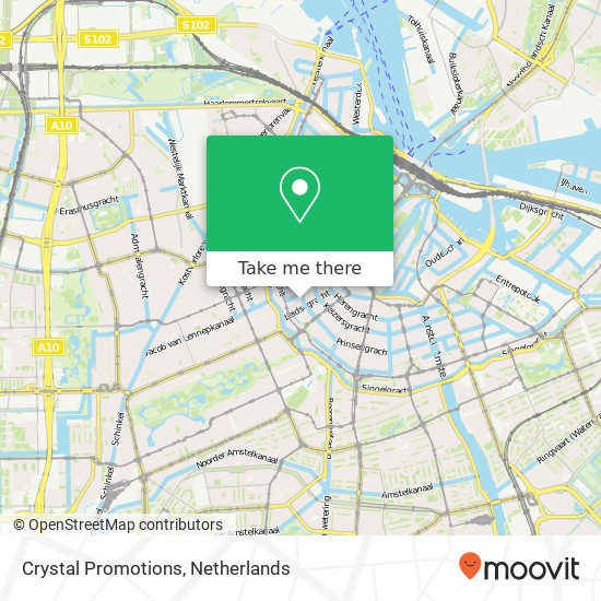 Crystal Promotions map