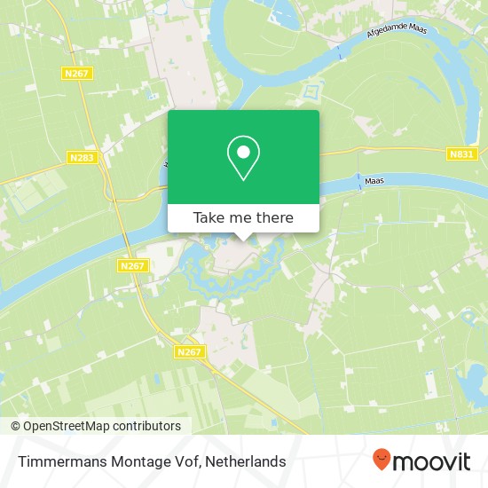 Timmermans Montage Vof map