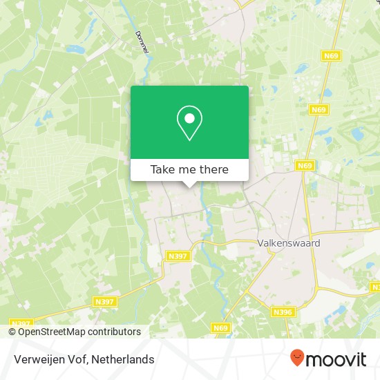 Verweijen Vof Karte