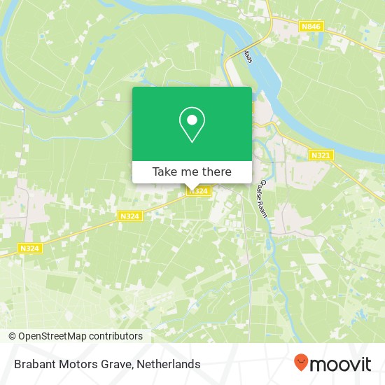 Brabant Motors Grave map