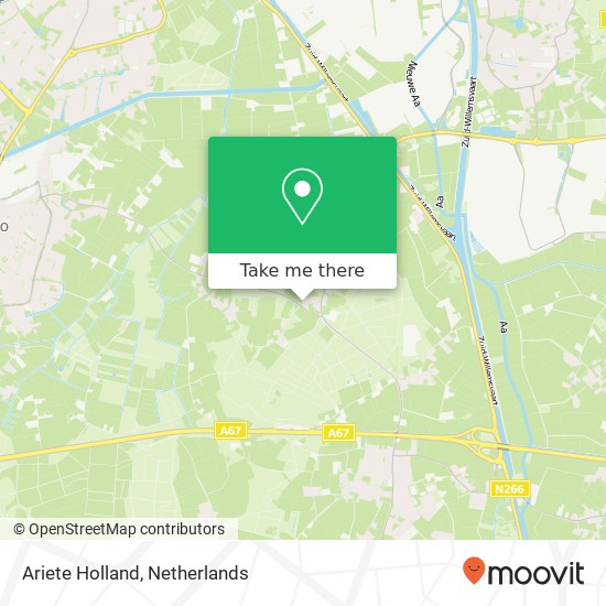 Ariete Holland map