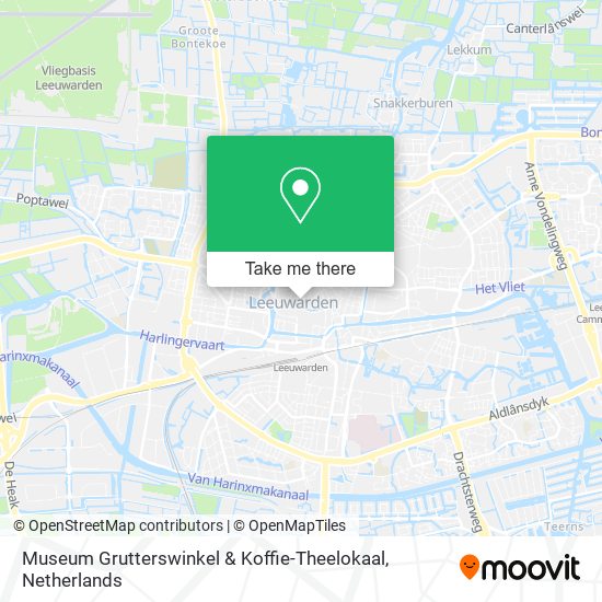 Museum Grutterswinkel & Koffie-Theelokaal map