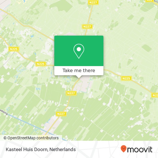 Kasteel Huis Doorn map