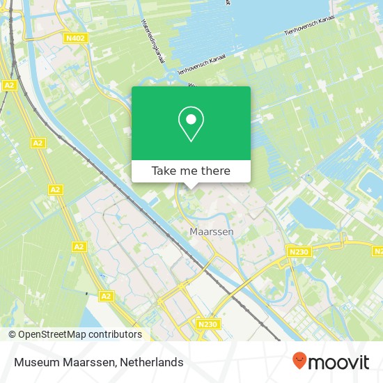 Museum Maarssen map