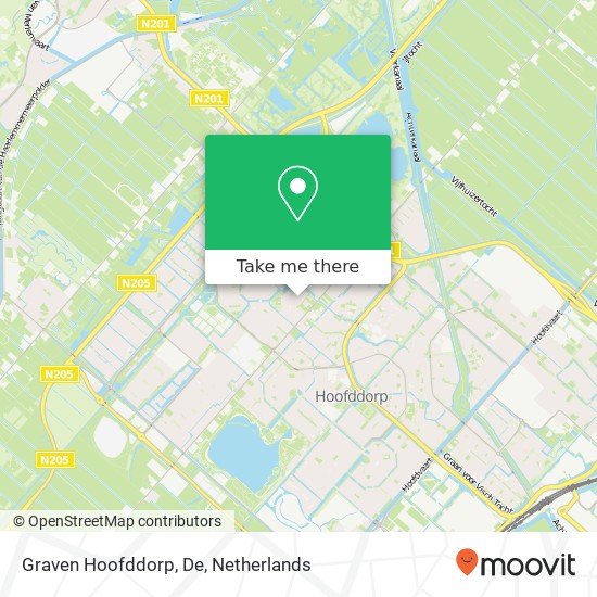 Graven Hoofddorp, De map