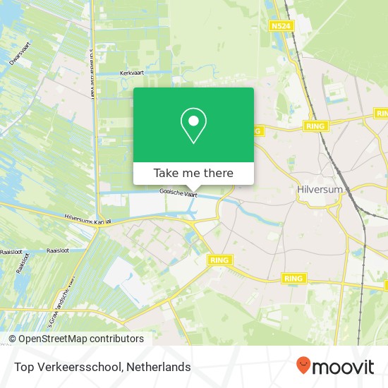 Top Verkeersschool map