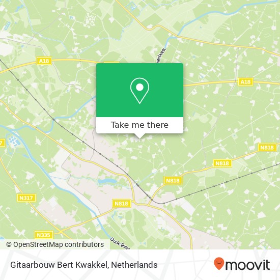 Gitaarbouw Bert Kwakkel Karte