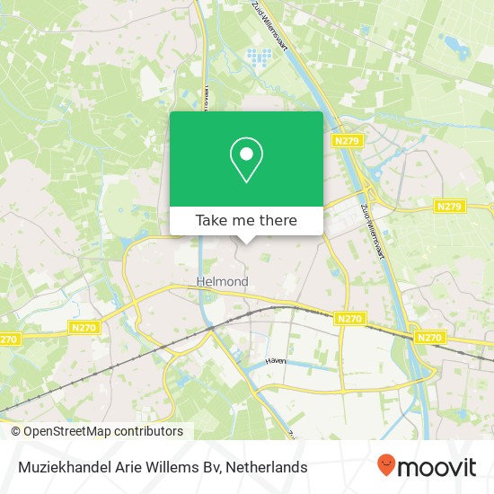Muziekhandel Arie Willems Bv map