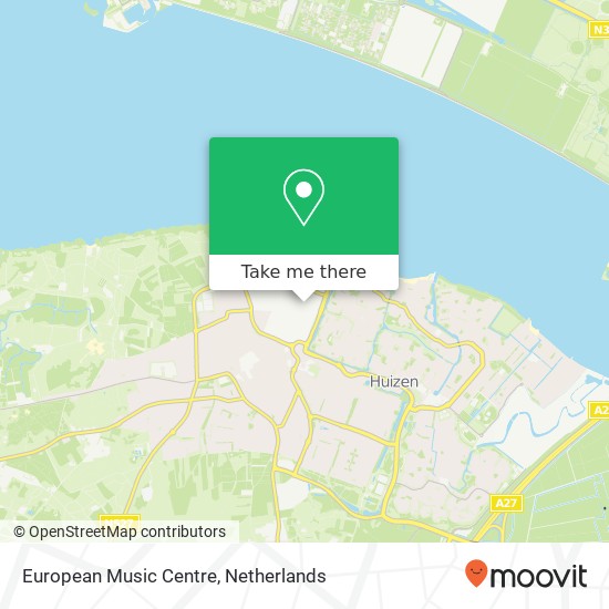 European Music Centre map