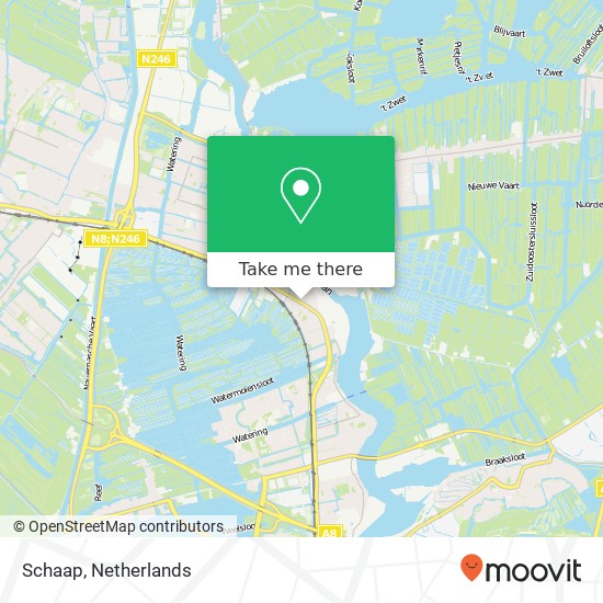 Schaap map