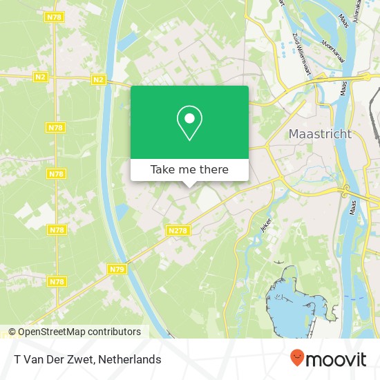 T Van Der Zwet map