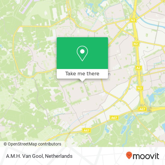 A.M.H. Van Gool map