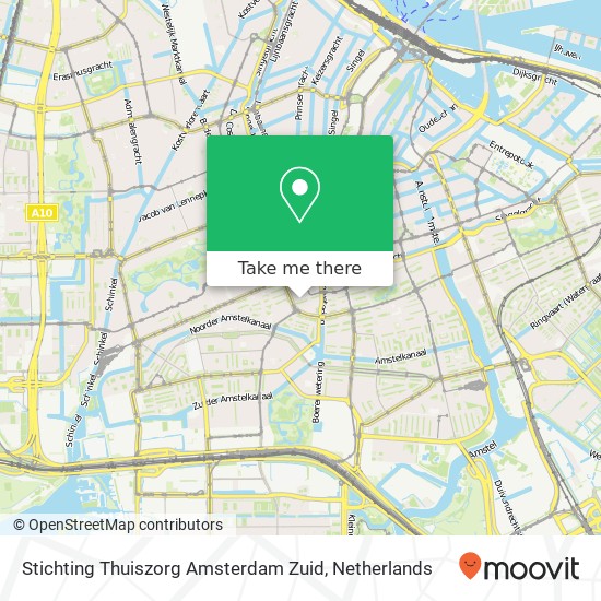 Stichting Thuiszorg Amsterdam Zuid Karte