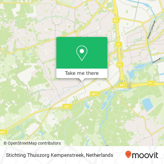 Stichting Thuiszorg Kempenstreek map