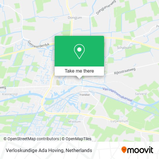 Verloskundige Ada Hoving map