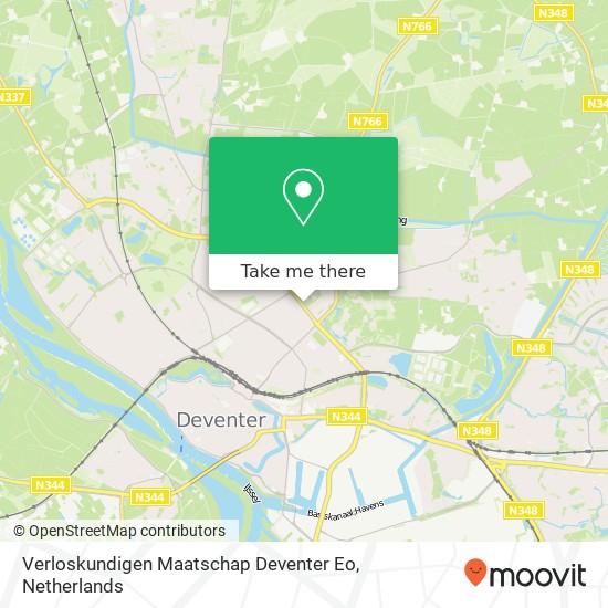 Verloskundigen Maatschap Deventer Eo map