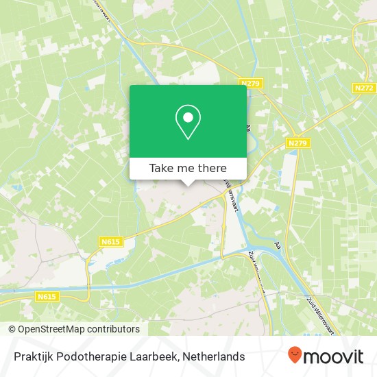 Praktijk Podotherapie Laarbeek map