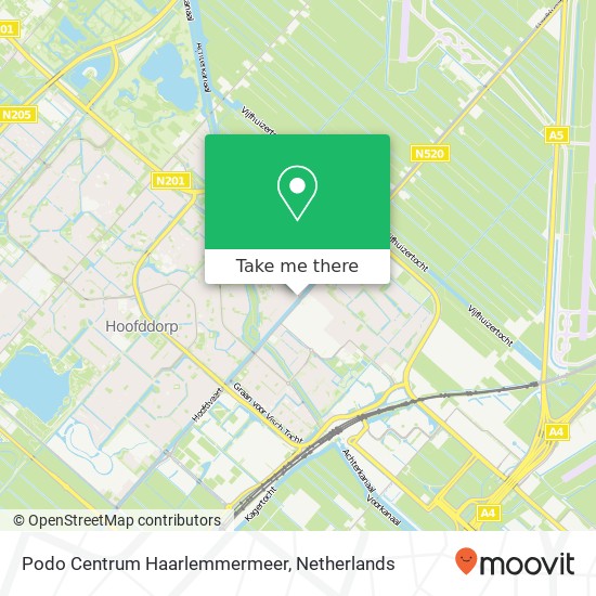 Podo Centrum Haarlemmermeer map