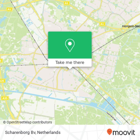 Scharenborg Bv map