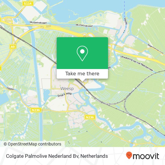 Colgate Palmolive Nederland Bv map