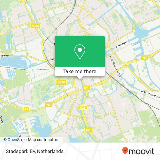 Stadspark Bv map