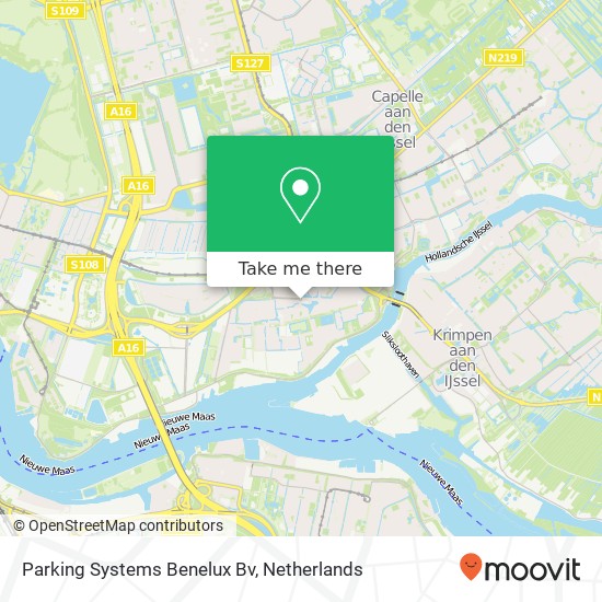 Parking Systems Benelux Bv map