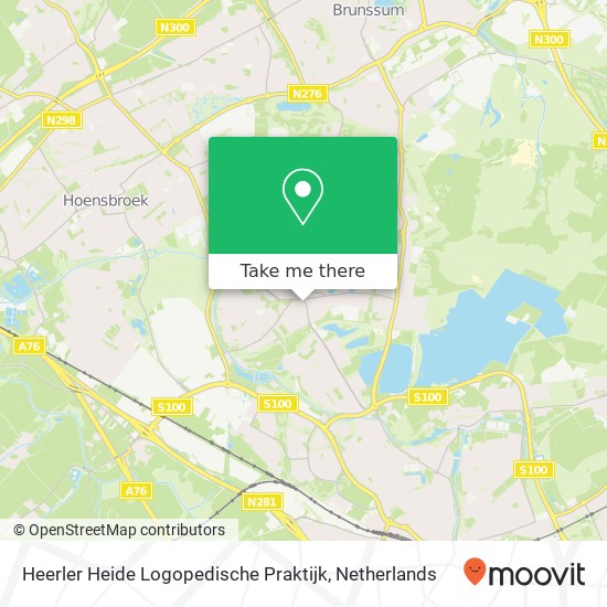 Heerler Heide Logopedische Praktijk map