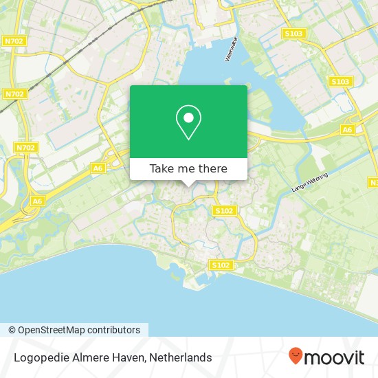 Logopedie Almere Haven map