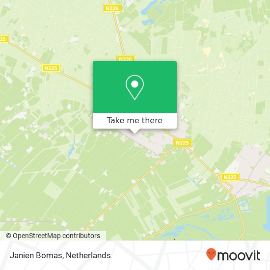 Janien Bomas map