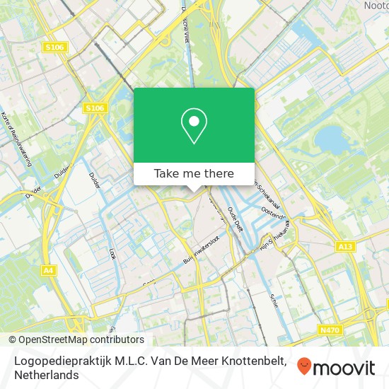 Logopediepraktijk M.L.C. Van De Meer Knottenbelt map