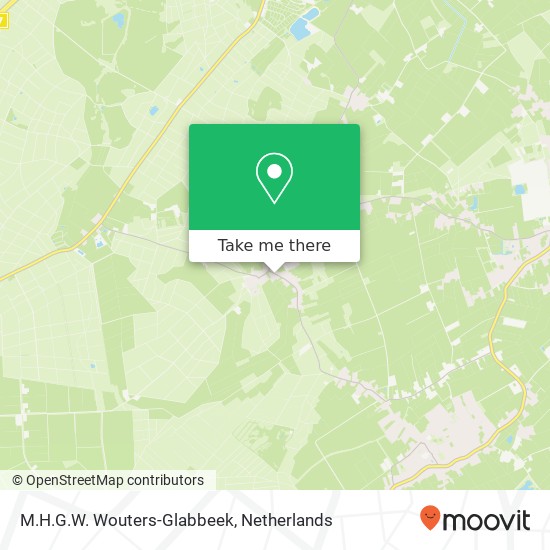 M.H.G.W. Wouters-Glabbeek map