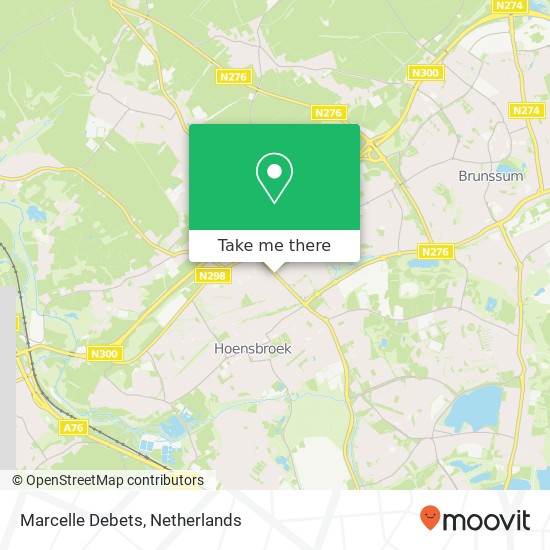 Marcelle Debets map
