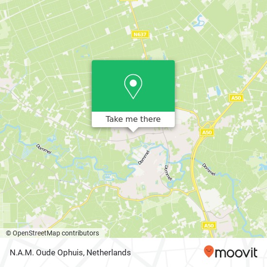 N.A.M. Oude Ophuis map