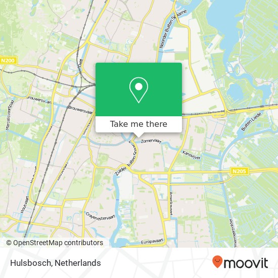 Hulsbosch map