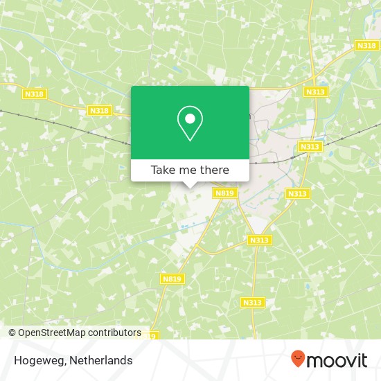 Hogeweg map