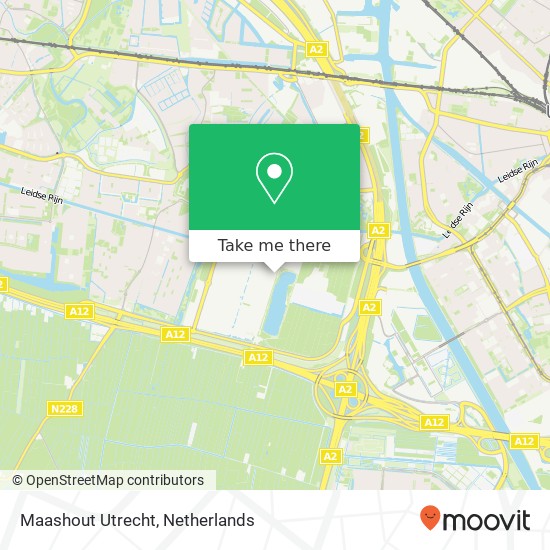 Maashout Utrecht Karte