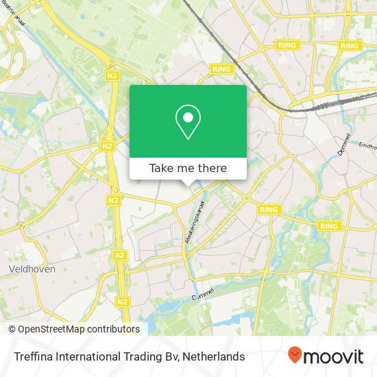 Treffina International Trading Bv map
